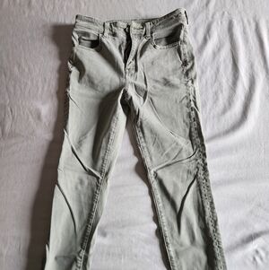 American Eagle Outfitters Army green Skinny Jeans